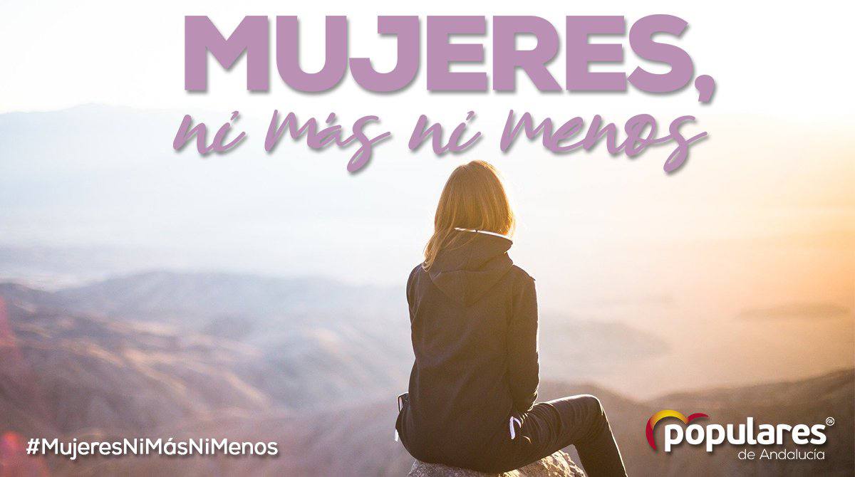 Hoy #DiaInternacionalDeLaMujer recordamos que la lucha por la igualdad es tarea de toda la sociedad.

Tiene que nacer desde la educación en igualdad y tiene que estar por encima de ideologías políticas.
#MujeresNiMásNiMenos ♀️