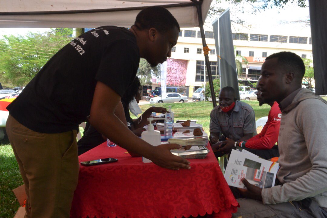 amunrated's tweet image. The partners @IraUganda, @ugbankers, @The_UIA, @InsurBrokersUg, @HedgeMarketing share free medical services and information to the public at Railway Grounds. #InsuranceWeek22 #DrivingInsuranceGrowth 
@babirukamu @IRA_CEO