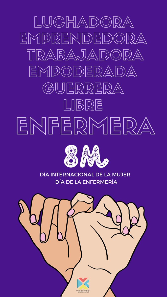EnfermerosasCS's tweet photo. El #COECS se suma a la celebración del Día de Mujer y reivindica mayor visibilidad y reconocimiento de las enfermeras. #8M https://t.co/zRKjoam6Z3 https://t.co/kCosZO9K3o