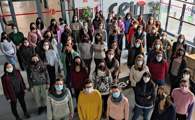 ceinnavarra's tweet photo. Celebramos hoy con mujeres trabajadoras de CEIN y de las startups #viveroscein el #8M2022. En nuestro trabajo en emprendimiento y desarrollo de startups, continuaremos apostando por la visibilización de las mujeres emprendedoras y la superación de las brechas de género. https://t.co/5EH00Ix0H7