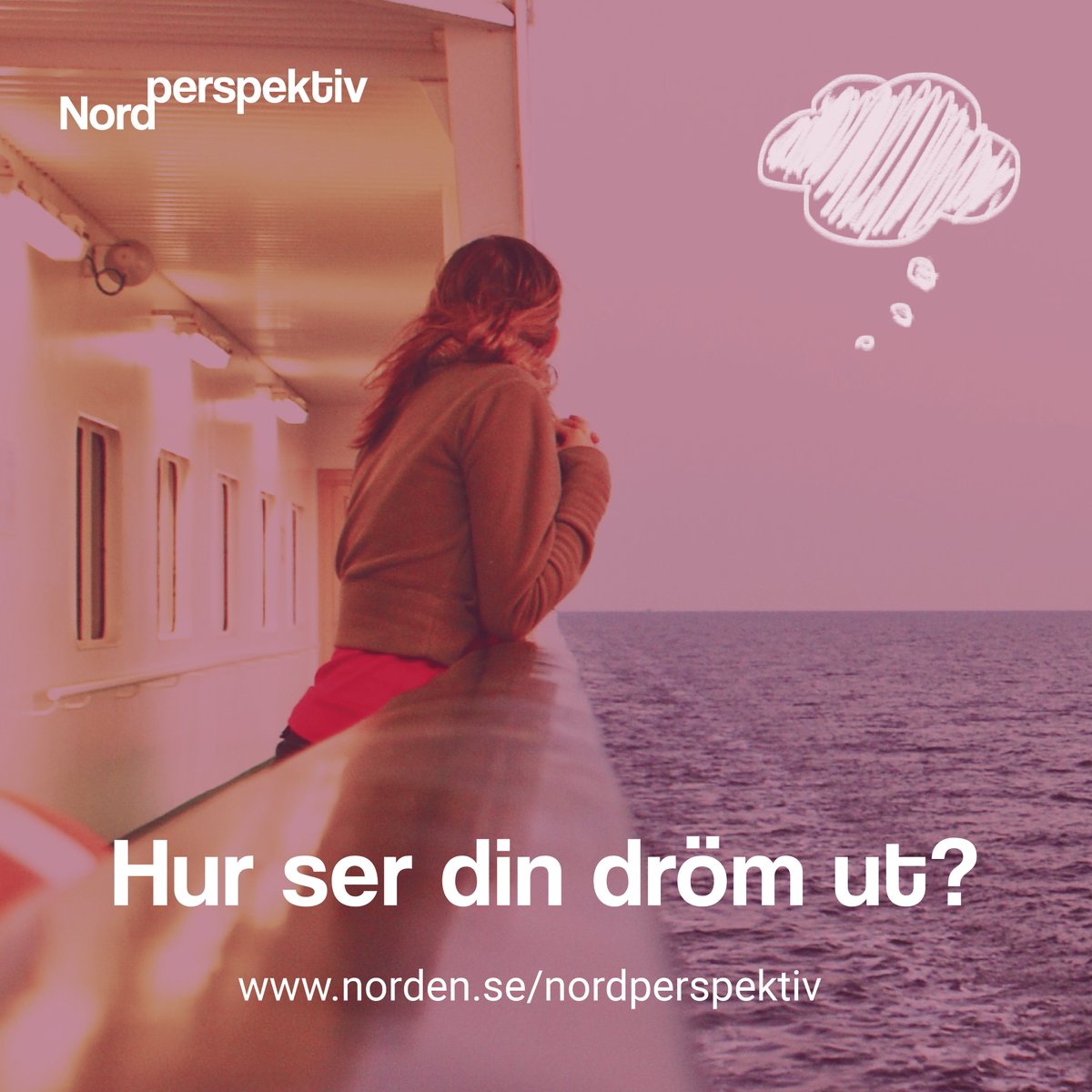 Nu startar vi Nordperspektiv! En insamling av framtidsdrömmar om livet i norr. Läs mer på norden.se/nordperspektiv #livetinorr #nordperspektiv