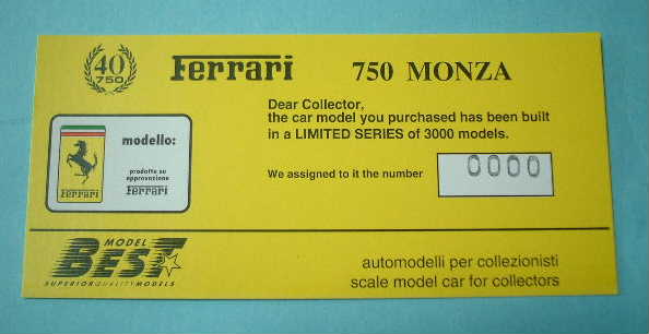 TimeJunction's tweet photo. このミニカーのナンバーはエラー物になるのかな！？

＃Ferrari
#modelbest https://t.co/Jin8Wn4AuC