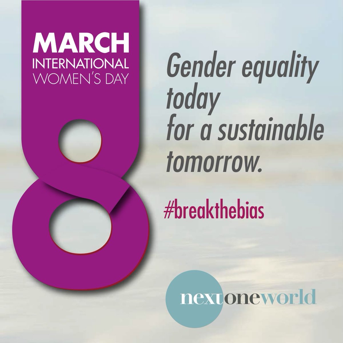 Gender equality today for a sustainable tomorrow. 

#breakthebias #NextMaritimeWorld #8m #InternationalWomensDay #powerfulwomen #NextMaritime
