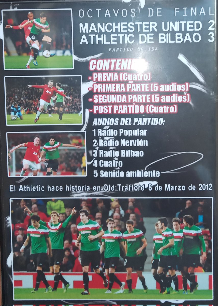 AAthletic1898's tweet photo. Con motivo de los 10 años de la noche mágica de Old Trafford, cada persona que de me gusta y/o retweet, recibirá por Google Drive los archivos de el partido y la caratula del DVD. Durante el tiempo de un mes😉 https://t.co/VoWXli2URw