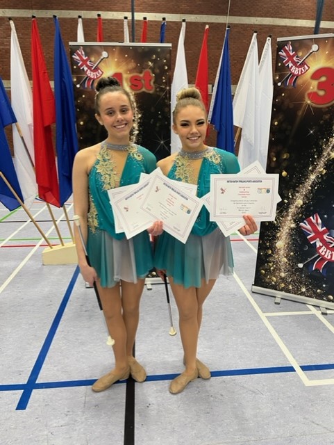 WMount's tweet photo. Hannah had another successful competition at the weekend for the British Baton Twirling Sports Association (BBTSA). She travelled down to Portsmouth for the England selections and she qualified to represent England in Spain in July at all her events. #BBTSA https://t.co/1U4xrFVizi