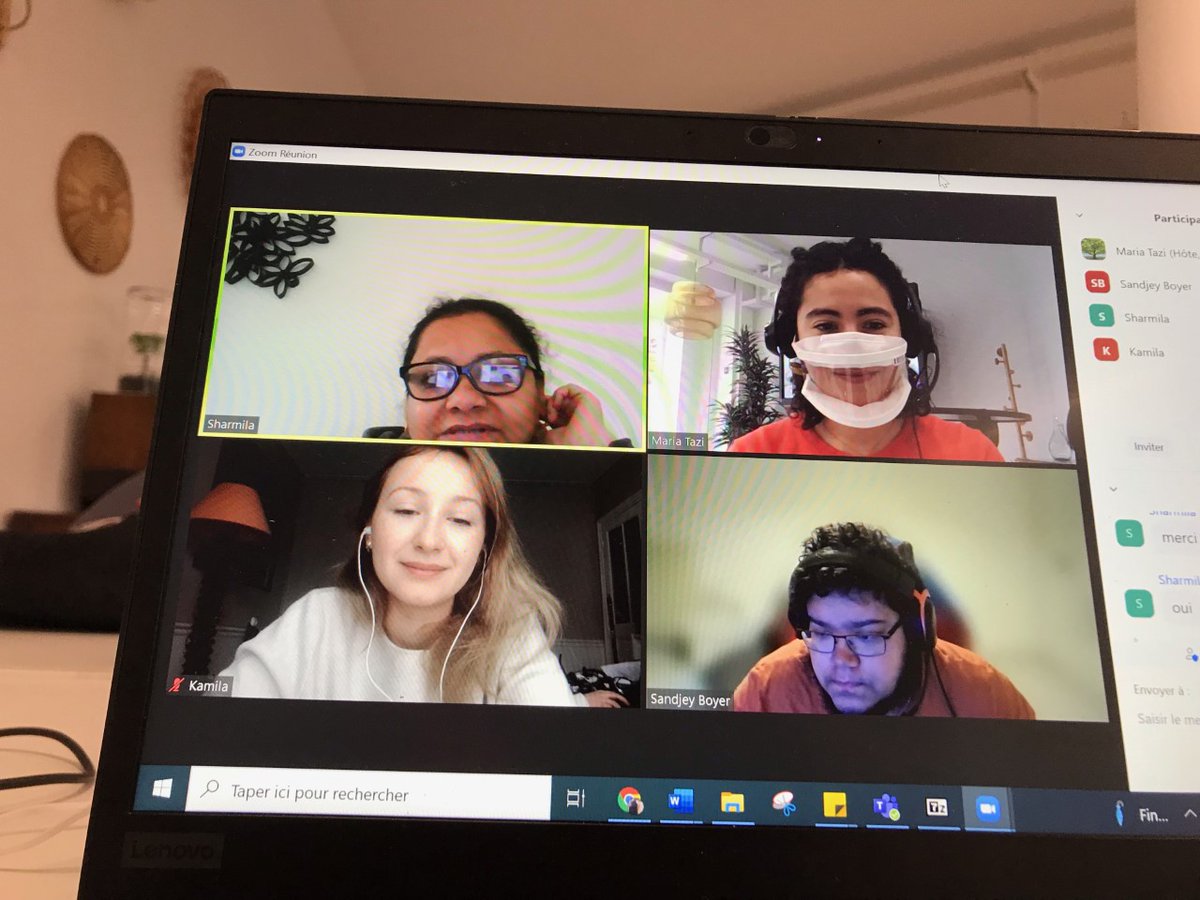 MPubliques's tweet photo. En ce #8mars, le 1er groupe de travail du #hackathon sur l'égalité de genre commence son pitch !💪
Parlons #application #inclusion #accessibilité #genre et #numérique
#EqualsEuHackathons #journeeinternationaledesdroitsdesfemmes https://t.co/NVy0oXAquJ