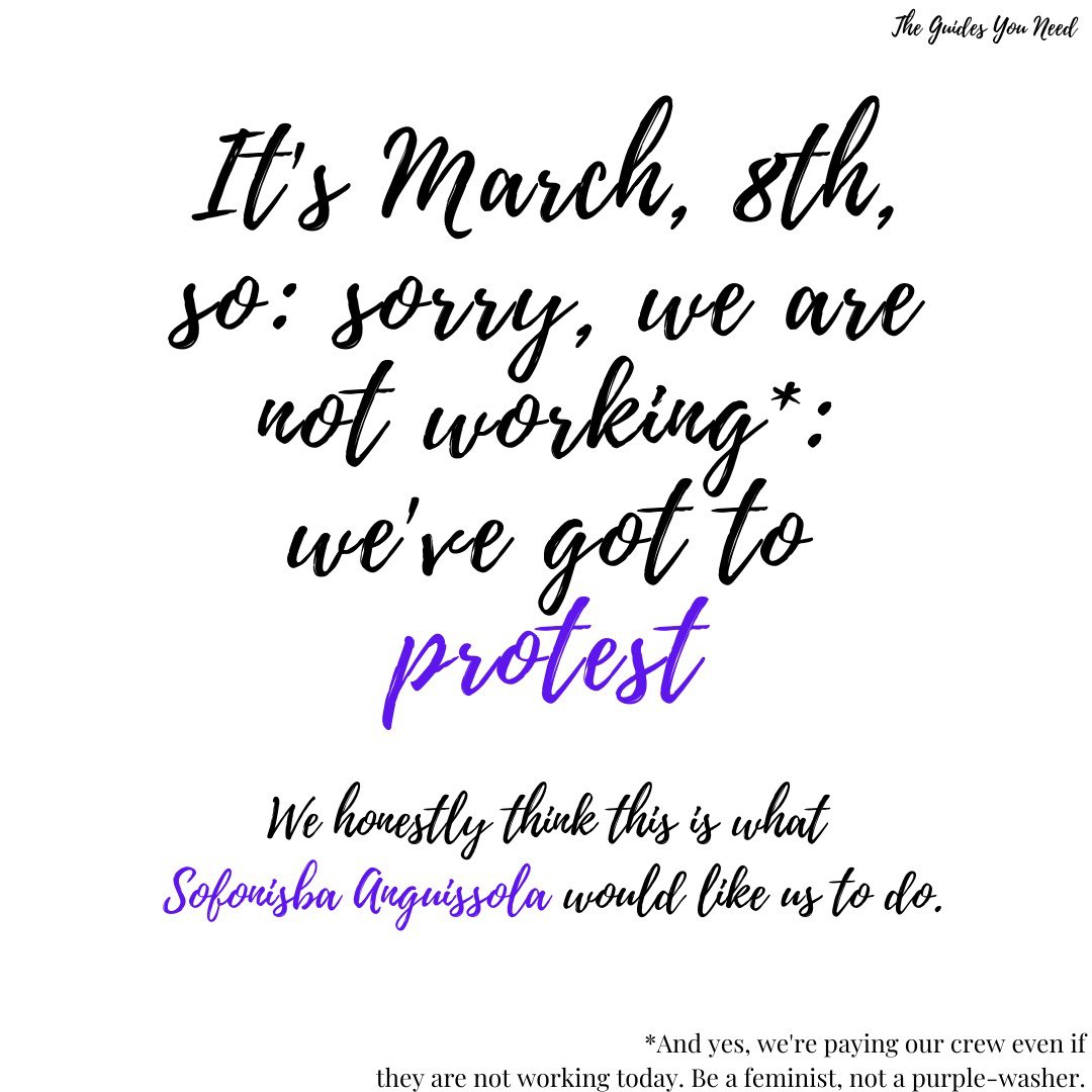 TheGuidesUNeed's tweet photo. Be a feminist, not a purple-washer.

(if you can’t read, there is an alternative text in the options) https://t.co/nUBwE4kOww