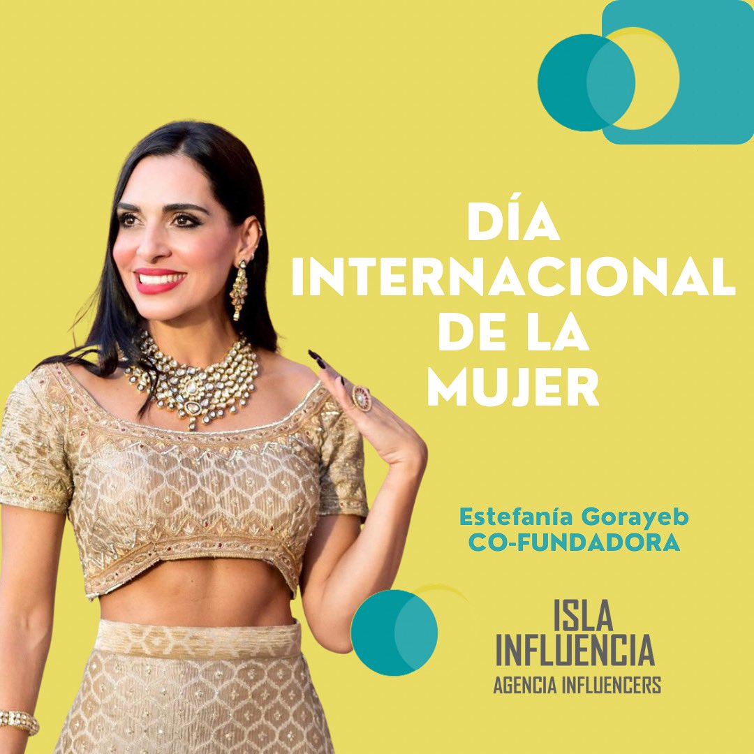islainfluencia's tweet photo. 💪🏻¡Hoy 8 de Marzo queremos rendir homenaje a la mujer luchadora, trabajadora e independiente!💪🏻 ¡En nuestro caso no podemos estar más contentos que nuestra co-fundadora sea una mujer, una gran mujer! ( @estefaniagorayeb ). ¡Muchas gracias chicas, qué seríamos sin ustedes! 💜 https://t.co/7KHdCiY1OR