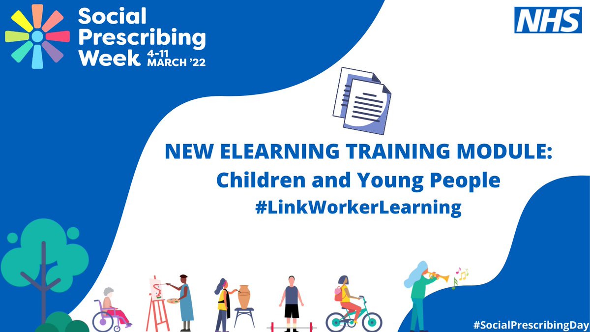 Pers_Care's tweet photo. Training is vital to ensure #SocialPrescribing #LinkWorkers are well-equipped to support and connect people, including children and young people (CYP)

Today we’re launching a brand new #CYP module!

To access the module👉 https://t.co/BKZ7ubRBul

#LinkWorkerLearning https://t.co/owxrbnDcMu