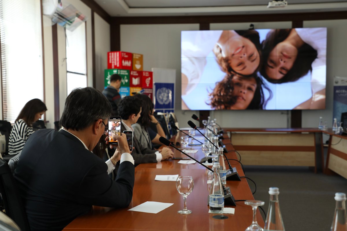 UNDP_Uzbekistan's tweet photo. Ahead of #IWD2022 we launched a pilot initiative “Call Umida” that creates a voluntary alliance ensuring safe spaces for women/girls escaping street harassment based on businesses' corporate social responsibility.  

Read more about it: https://t.co/Pf2ztgAxFc https://t.co/z6y81sf5CS