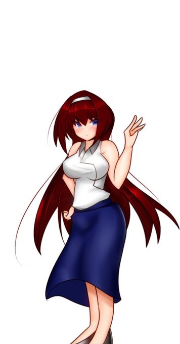 ・うちの子小話
ましろのママのまふゆさん。
覚えている方がいれば凄いのですが、レヴェリーヴァイスの最初ましろが15歳の時既に彼女は旅にでており、その時まふゆさんは幼女体型でした。
それから一年後のメア編後に帰ってきた際凄い成長して現れました。
本人は服が入らない以外気にしてないみたい 