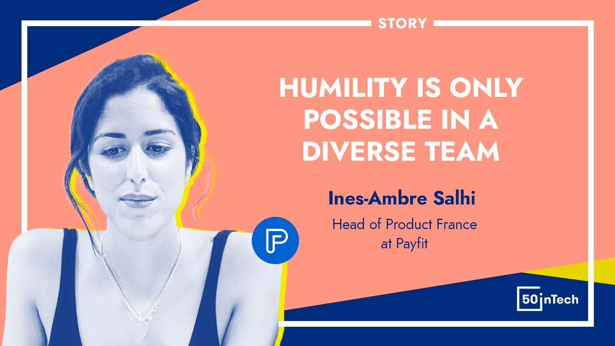 “L’humilité n’est possible que dans une équipe diversifiée.”Voici ce qu’a affirmé Ines-Ambre Salhi, Head of Product chez PayFit, lorsqu’elle a partagé son parcours aux équipes de @50inTech.
🤝 Nous nous sommes associés à eux pour atteindre des objectifs de recrutement précis.