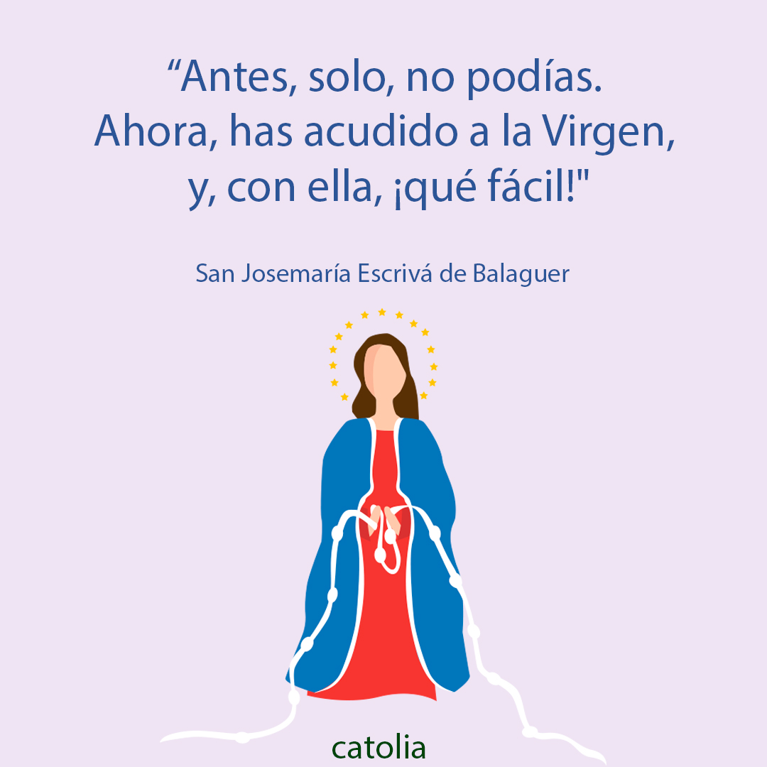 Catolia_es's tweet photo. ¡Feliz día de la mujer!
Que mejor que la Virgen María, madre de Dios para seguir su ejemplo. Le pedimos que nos preste sus ojos, para con ellos mirar y nunca volver a pecar.💙✝️
.
.
.
#virgenmaria #madredeloscielos #madrenuestra #madre #mather #Catolia #8m #diadelamujer https://t.co/H8d9rdhNVn