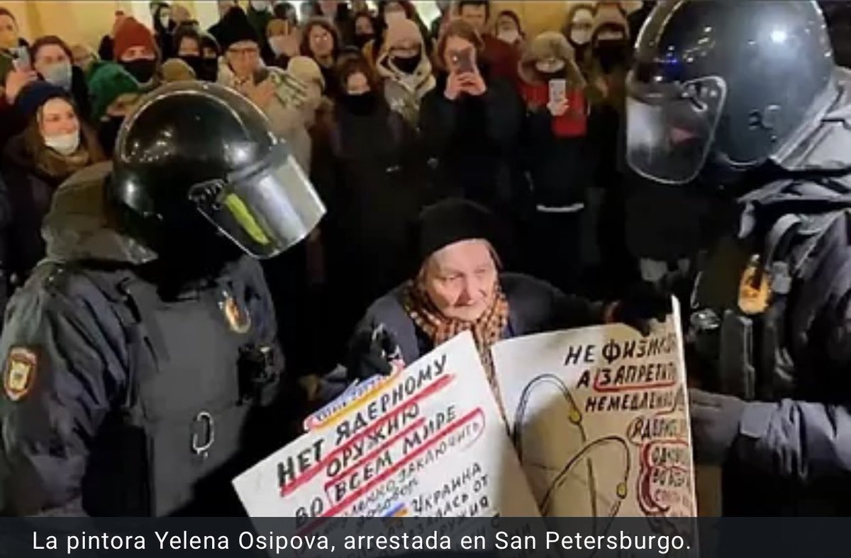 #8M2022 es para mi el día de honrar a todas las mujeres que luchan activamente por la libertad de Ucrania arriesgando su propia libertad. Es la libertad concreta la que defienden, la libertad de sus hijas y, por que no decirlo, la de todos. Gloria y honor a todas ellas
