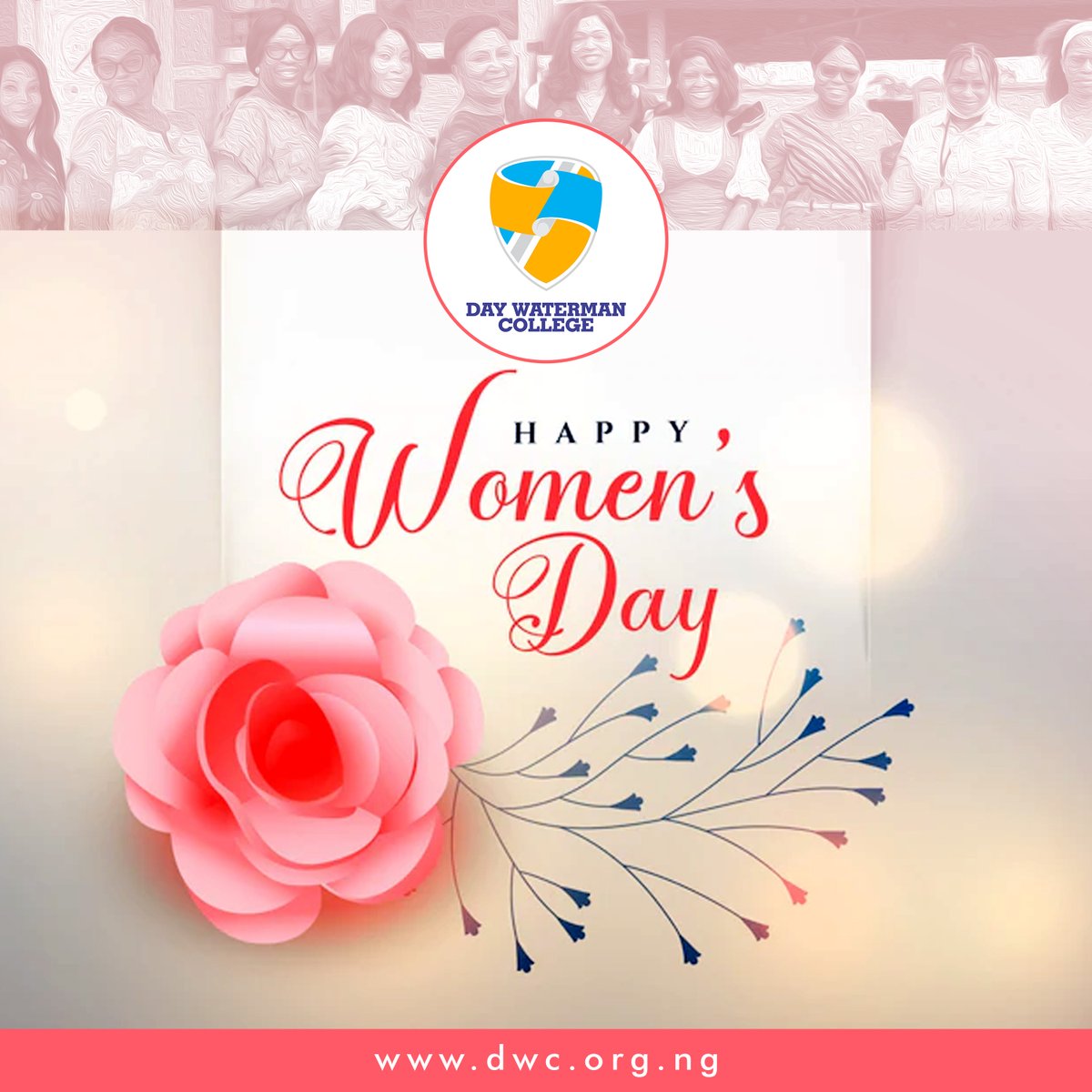 DayWatermanNG's tweet photo. We are happy to celebrate all the women (staff and parents) in the DWC Family. Let us keep "Breaking the Bias".
#IWD #IWD2022 #DWC #HPLearning #AISEN #COBIS #IWD22 https://t.co/jpaECXzQba