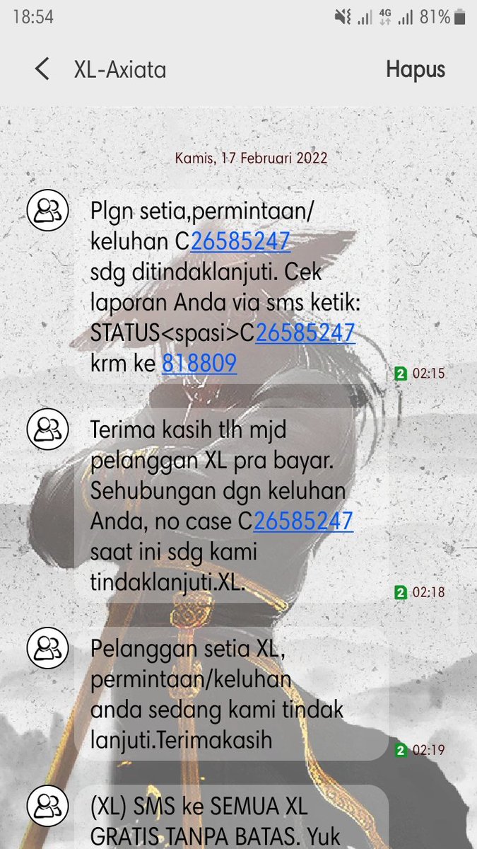 azhar051200's tweet photo. @ask_AXIS Kenapa lama sekali loh maya
Replying to @ask_AXIS https://t.co/HvEeerqfJj