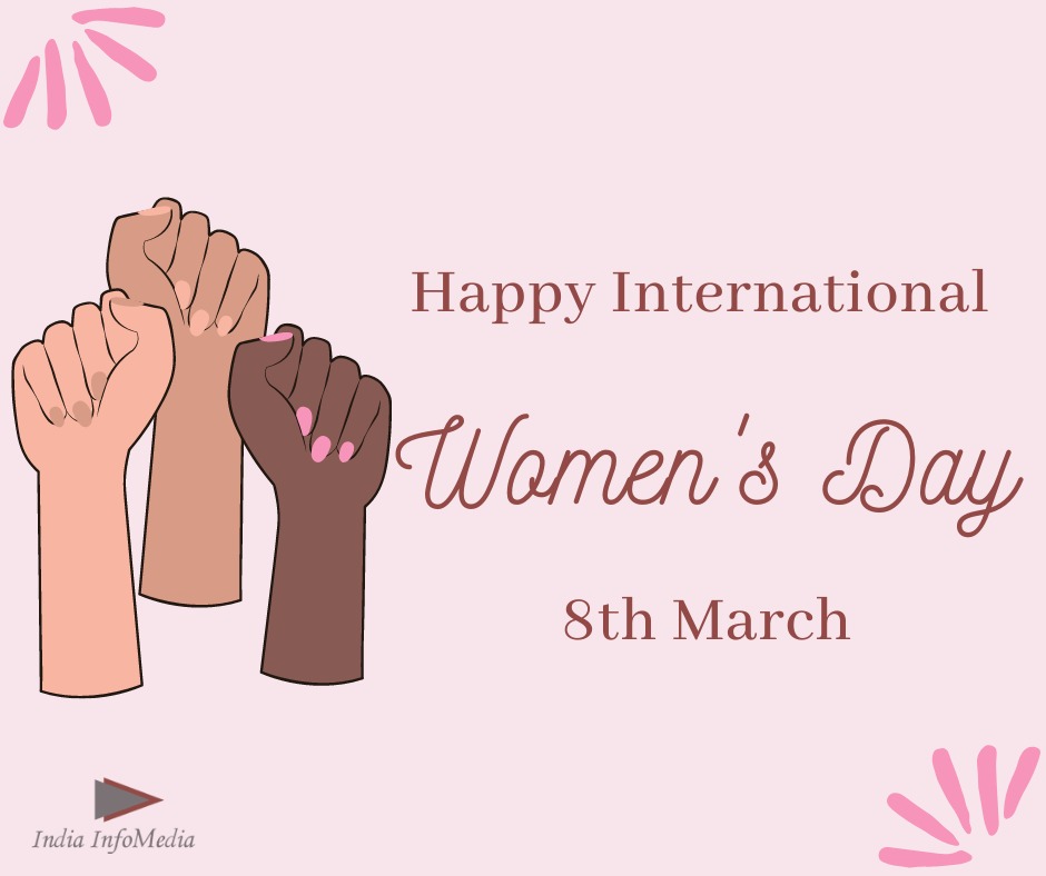 IndiaInfoMedia's tweet photo. “There is no limit to what we, as women, can accomplish.” –Michelle Obama 
#BreakTheBias #HappyWomensDay #InternationalWomensDay https://t.co/VwuhashwOI