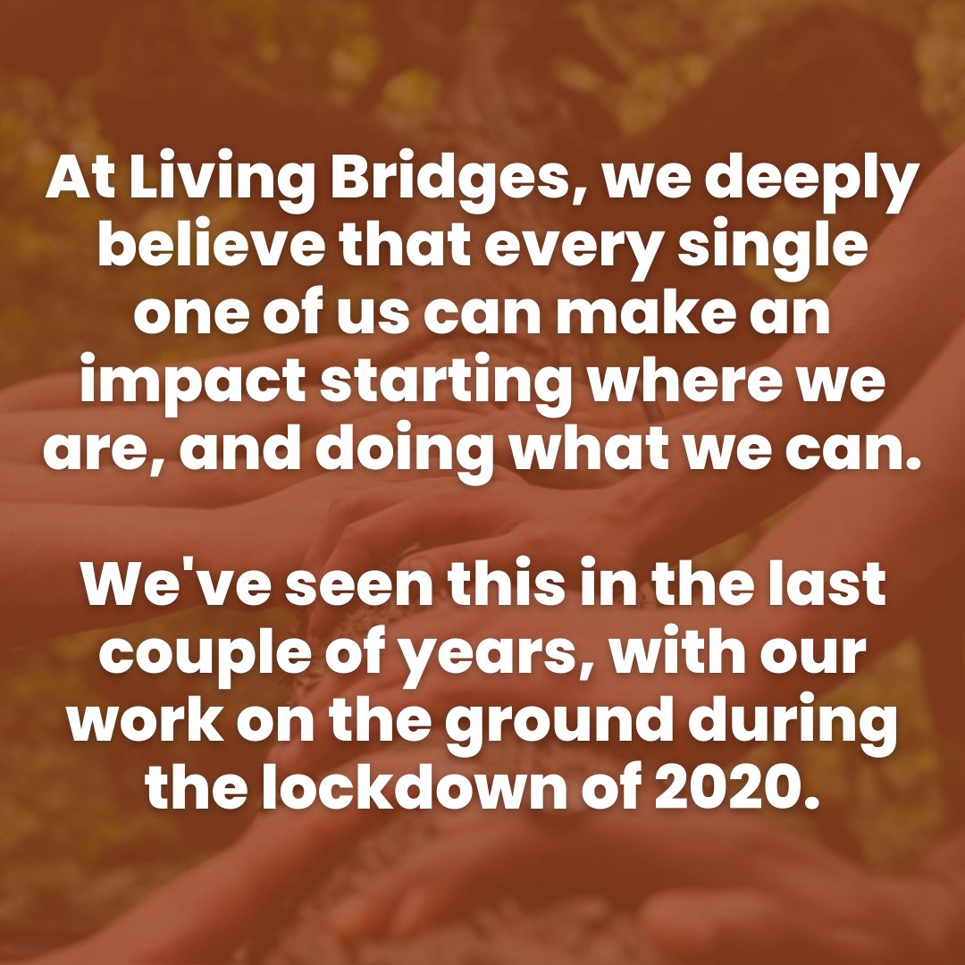 encompassion_'s tweet photo. Our Living Bridges 2022-23 journey is designed to handhold you from values to vision, from idea to actioning. We will walk with you, from values to vision, one step at a time.

Want to know more? Registrations for Quarter 1 are now open: https://t.co/Wi4SiSry6N https://t.co/MlWmJhmPwL