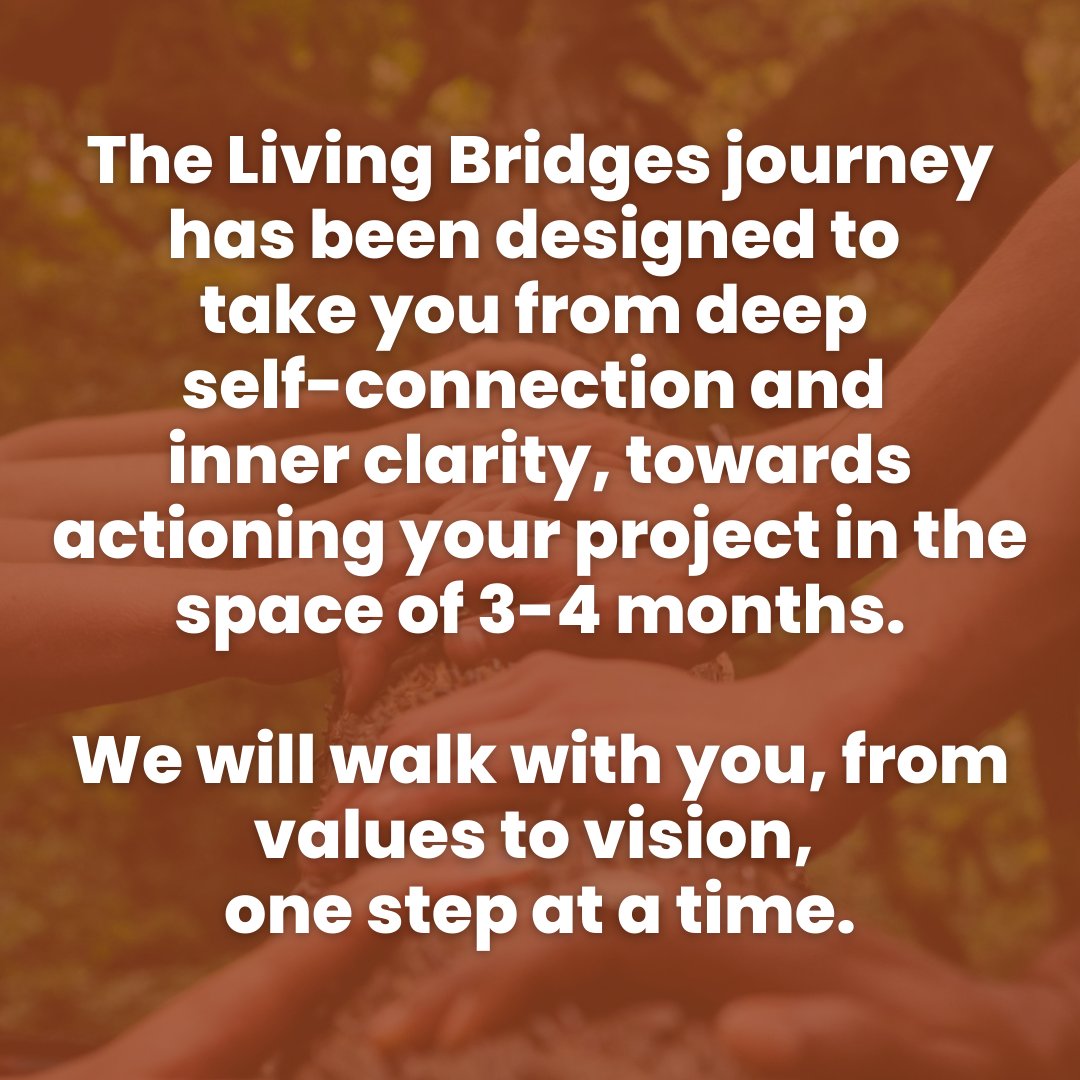 Our Living Bridges 2022-23 journey is designed to handhold you from values to vision, from idea to actioning. We will walk with you, from values to vision, one step at a time.

Want to know more? Registrations for Quarter 1 are now open: livingbridges.co.in/learn-with-us/…