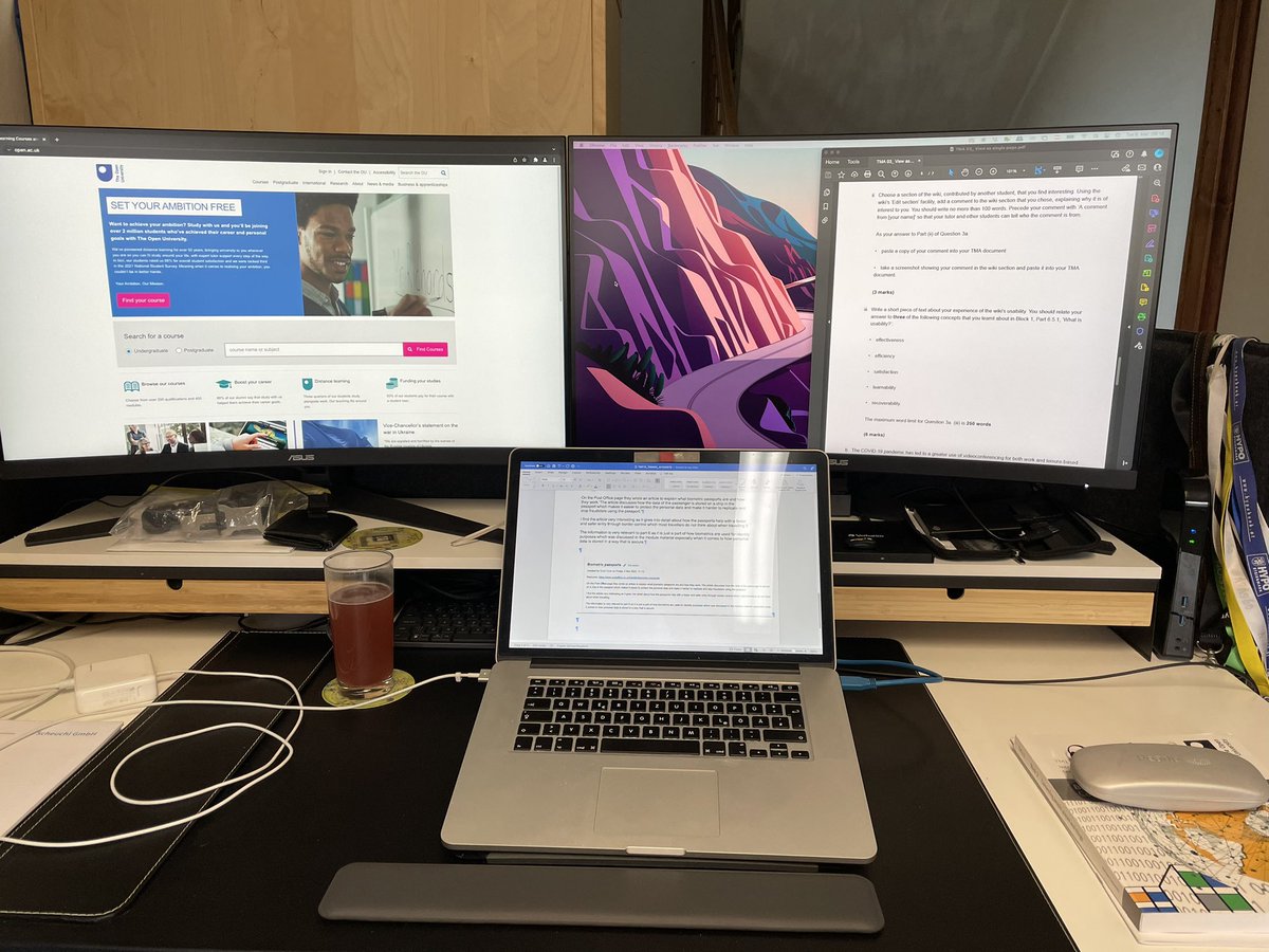 ScottieCoffic's tweet photo. Finishing my last assignment for my @OpenUniversity TM111 module.
#OU #TM111 #Study #ComputingandIT #StudentLife https://t.co/AjaGk7zjaz