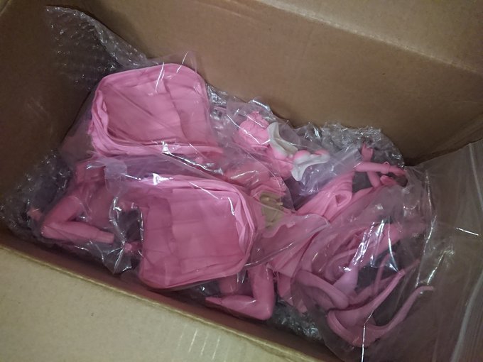 「艶姿 陸」(Ade-sugata Ⅵ)
ようやく工場からT3(3回目テストショット)試作サンプルが届きました。時間かかったなー…
前回までのサンプルと取り違えないようにサフスプレーしておこうという工場の配慮は分かるんだけど…。
もうちょっと違う色あったやろ💦 