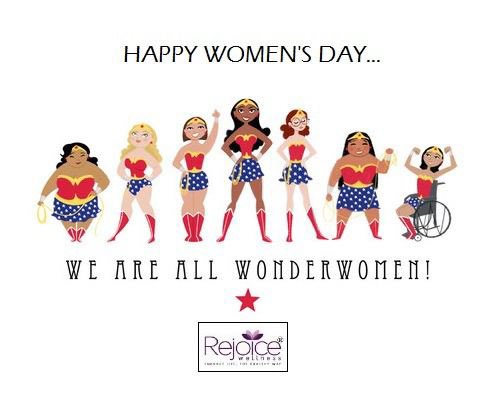RejoiceWellness's tweet photo. Happy Women’s Day!

To all you beautiful wonderful women out there
We all are beautiful and wonderful as and where we are
We at Rejoice wellness love to be your partner in journey of becoming fit and healthy and the ‘Best Version of Yourself ‘ …
#Bethebestyou https://t.co/cjY5doxY7J