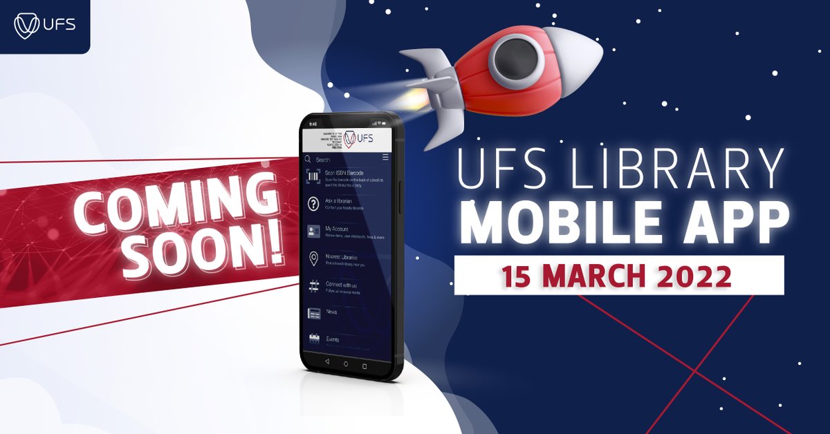 UFSLibrary's tweet photo. Yes, it is happening. Our #mobileapp is coming soon. #libraryinyourpocket #goingmobile https://t.co/yTLr6ZiQX9