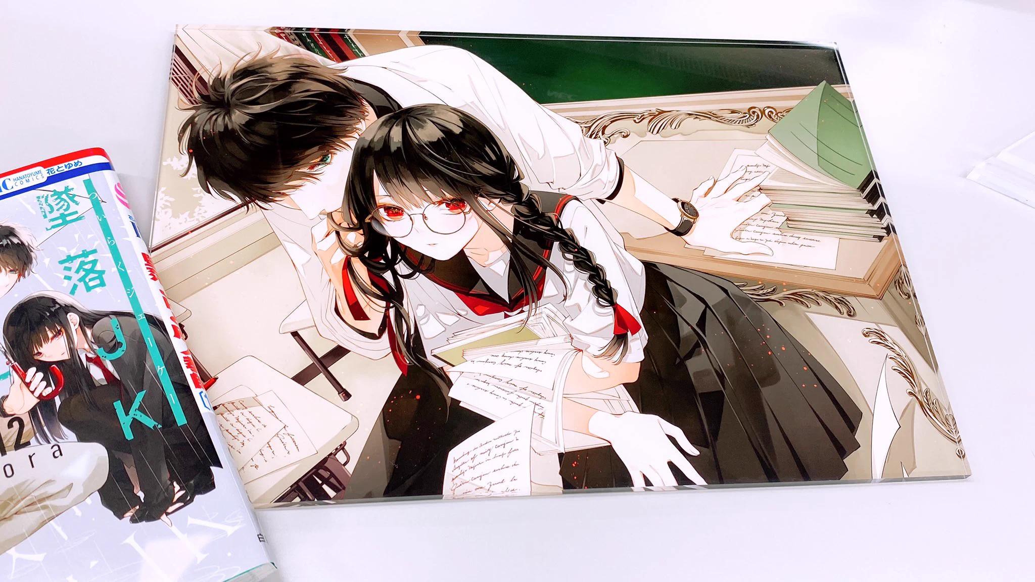 墜落JKと廃人教師　複製原画　4枚セット 墜落JKと廃人教師【公式】 on X: 