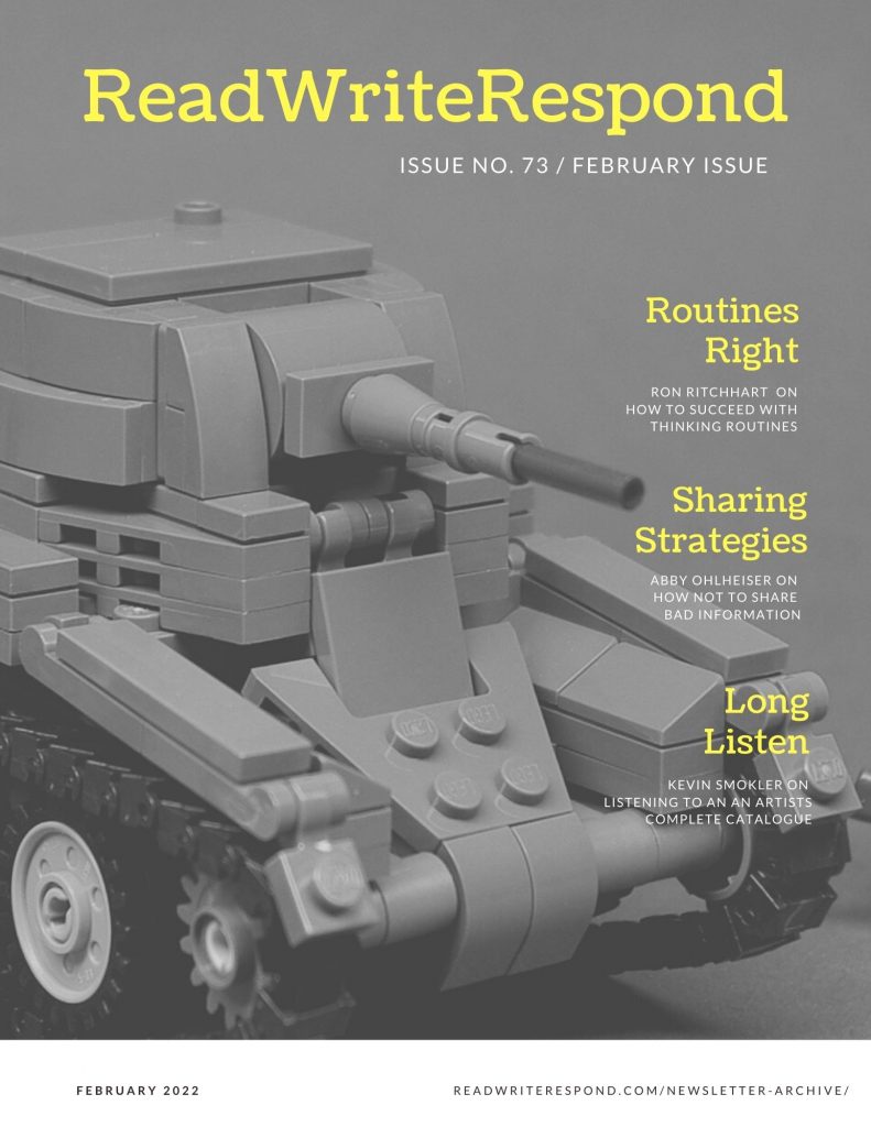 📰 Read Write Respond #073 - February's newsletter of ideas and information associated with all things education, mined and curated for me and shared with you collect.readwriterespond.com/readwriterespo…