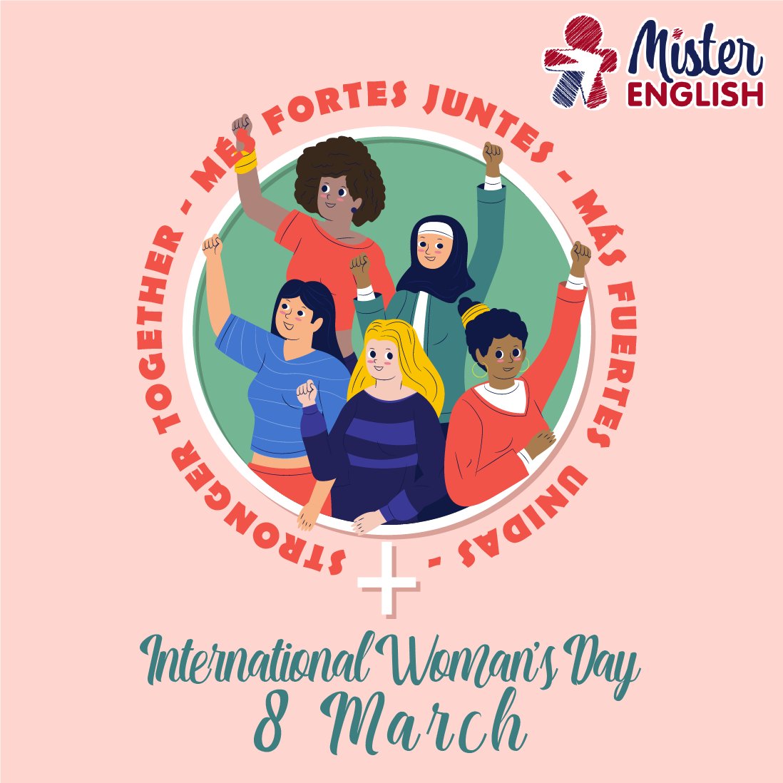 MrEnglishLleida's tweet photo. 📢 We might celebrate it today, but we must remember that every day is Woman's Day 📆.  Happy 8th of March! https://t.co/jbTWVC2dq9