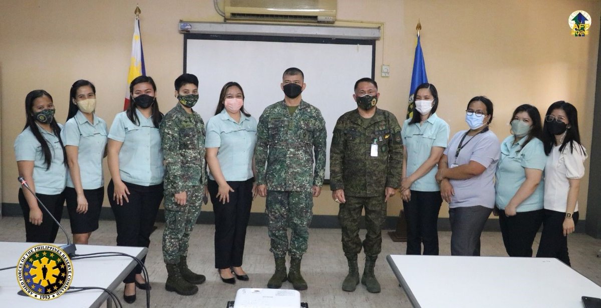 AFPRESCOfficial's tweet photo. The AFP Reserve Command launched the National Women’s Month Celebration 2022 today, 08 March 2022, coinciding with the International Women’s Day celebration.

#WomenMakeChange
#AFPyoucanTrust
#LaangKawalAko
#LaangKawalPilipinas https://t.co/jYXmGxRv2w