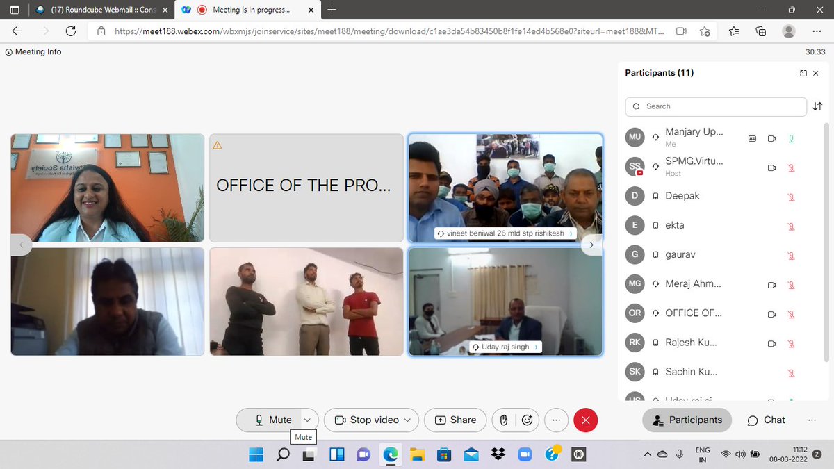JijiwishaS's tweet photo. What better to celebrate than creating an awareness with @NamamiGangeUK,UK over PoSH laws
The program was conducted virtually in collaboration with @TheWorldBank1 with 50+employees
Prog Dir Mr UdayRajSingh graced the meeting with his kind words
#internationalwomansday https://t.co/S3hE9GMKgX