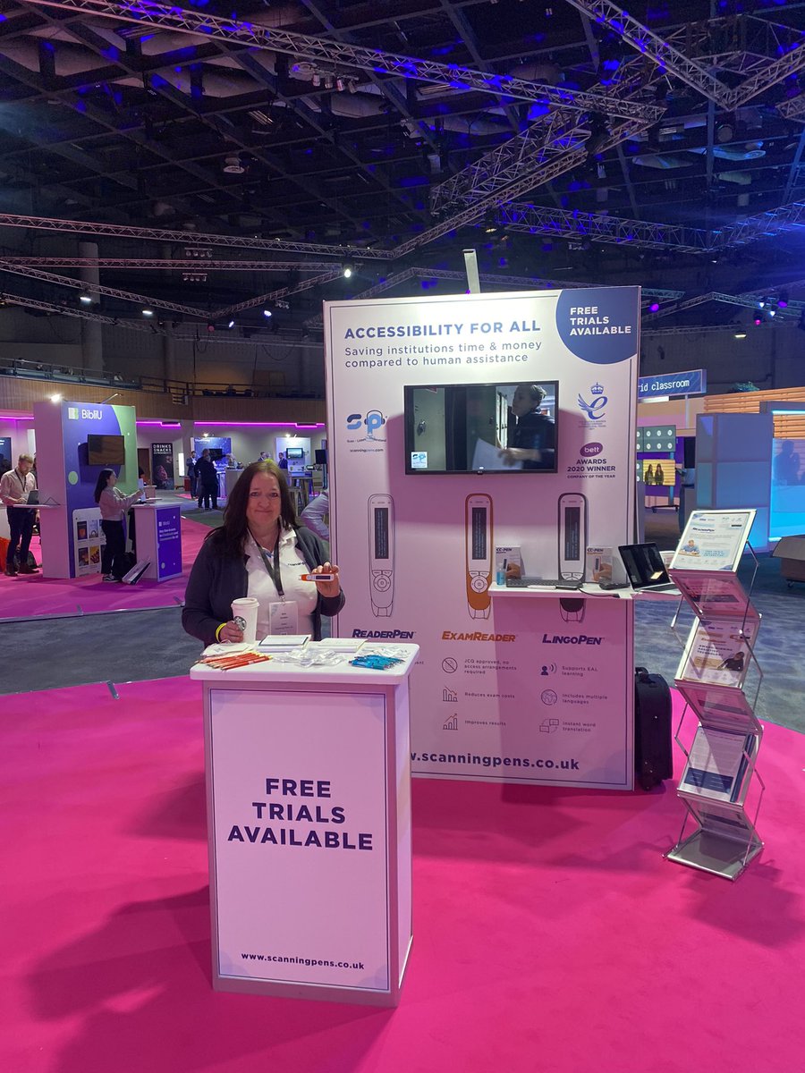 Geraldine_Bell2's tweet photo. Join us at #Digifest22 & register for FREE trial of @ScanningPens #ExamReader #ReaderPen https://t.co/uUYPNa64pS
