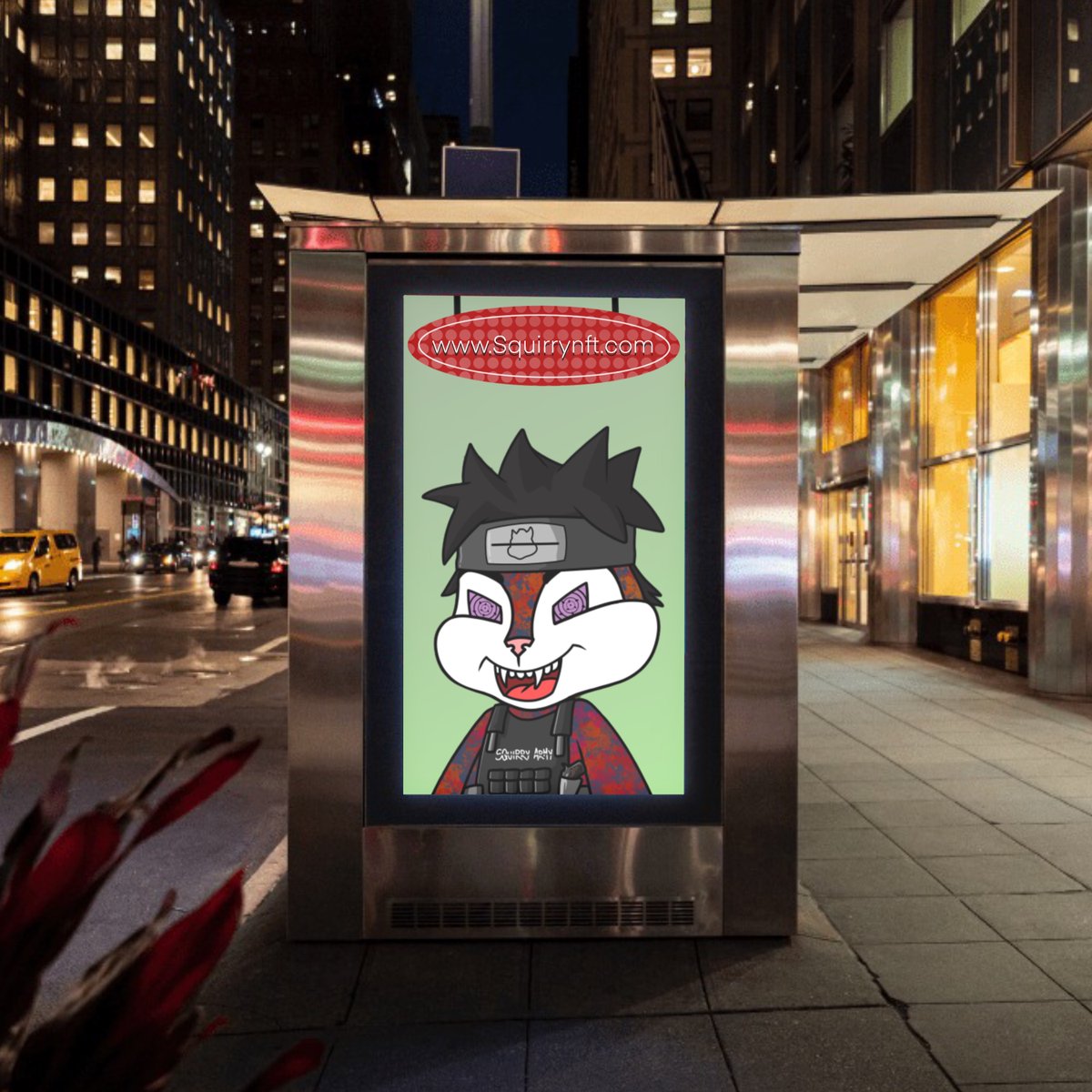 SquirryNFT's tweet photo. 🚌 SQUIRRY BUS STOP IN MANHATTAN
#NFT #NFTartist #NFTCollection #nftcollector https://t.co/ds9jL77ZW2