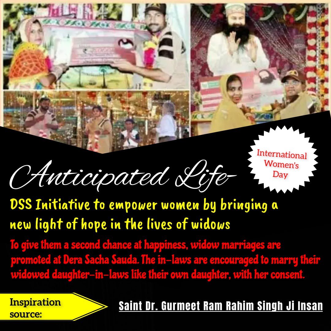 Vk500255's tweet image. भारत की खेल प्रणाली के उत्थान के लिए, संत डॉ गुरमीत राम रहीम सिंह जी इंसान ने सिरसा में &apos;एमएसजी भारतीय खेल गांव&apos; नामक एक खेल परिसर की स्थापना की है। यहां महिलाओं के खेल हितों के विकास के अवसर प्रदान किए जाते हैं।#IWD2022
#GenerationEquality
#InternationalWomensDay