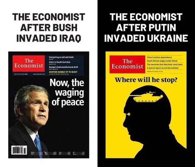 abdullah_0mar's tweet photo. This is how to spread propaganda. Well played @theEconomist

#UkraineRussianWar https://t.co/JzOiOLiWar