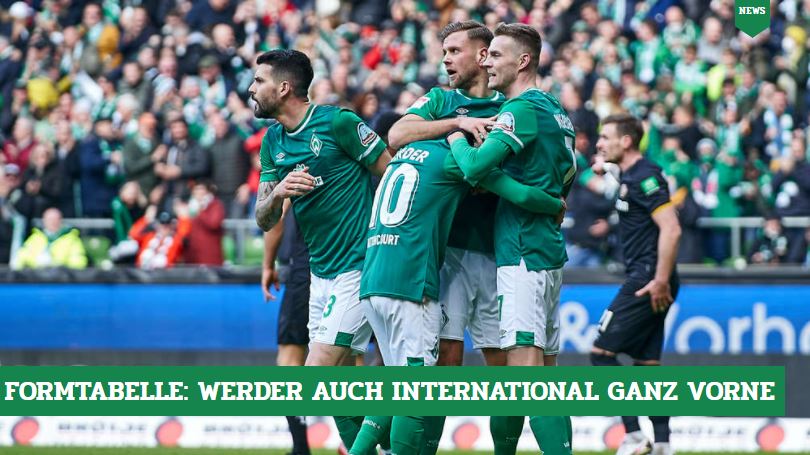 DeichStube's tweet photo. #Werder steht auch in der internationalen #Formtabelle an der Spitze! Kein Team war in den vergangenen zehn Spielen besser als Grün-Weiß - nicht einmal die ganz großen Namen in #Europa👉https://t.co/wcUfNKuDXt

#SVW https://t.co/EIAJQRaElt