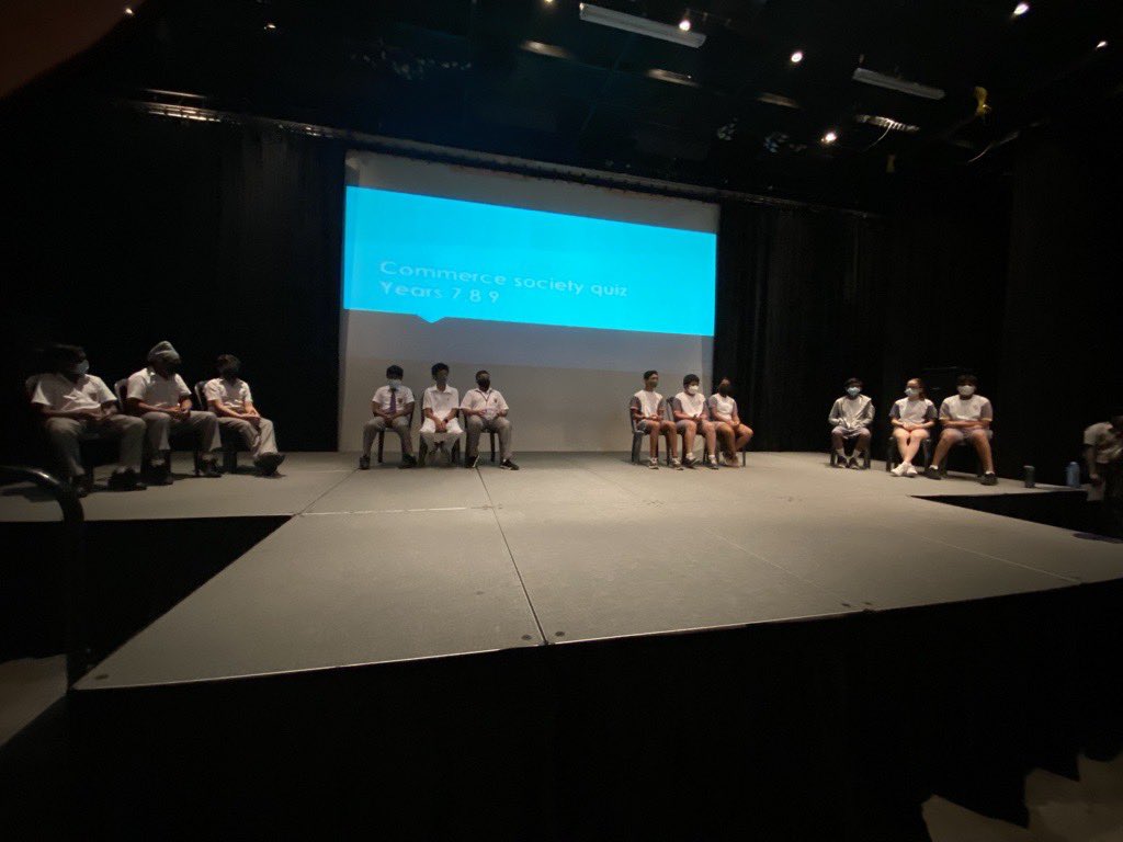 ssyear8's tweet photo. @ssyear8 
Year 8 Commerce Week Assembly and Quiz
@BSC_SSCommerce @BSColomboLK @BSC_SeniorSch @BSC_Principal @BSC_SSHead https://t.co/8eG9eJlXvC