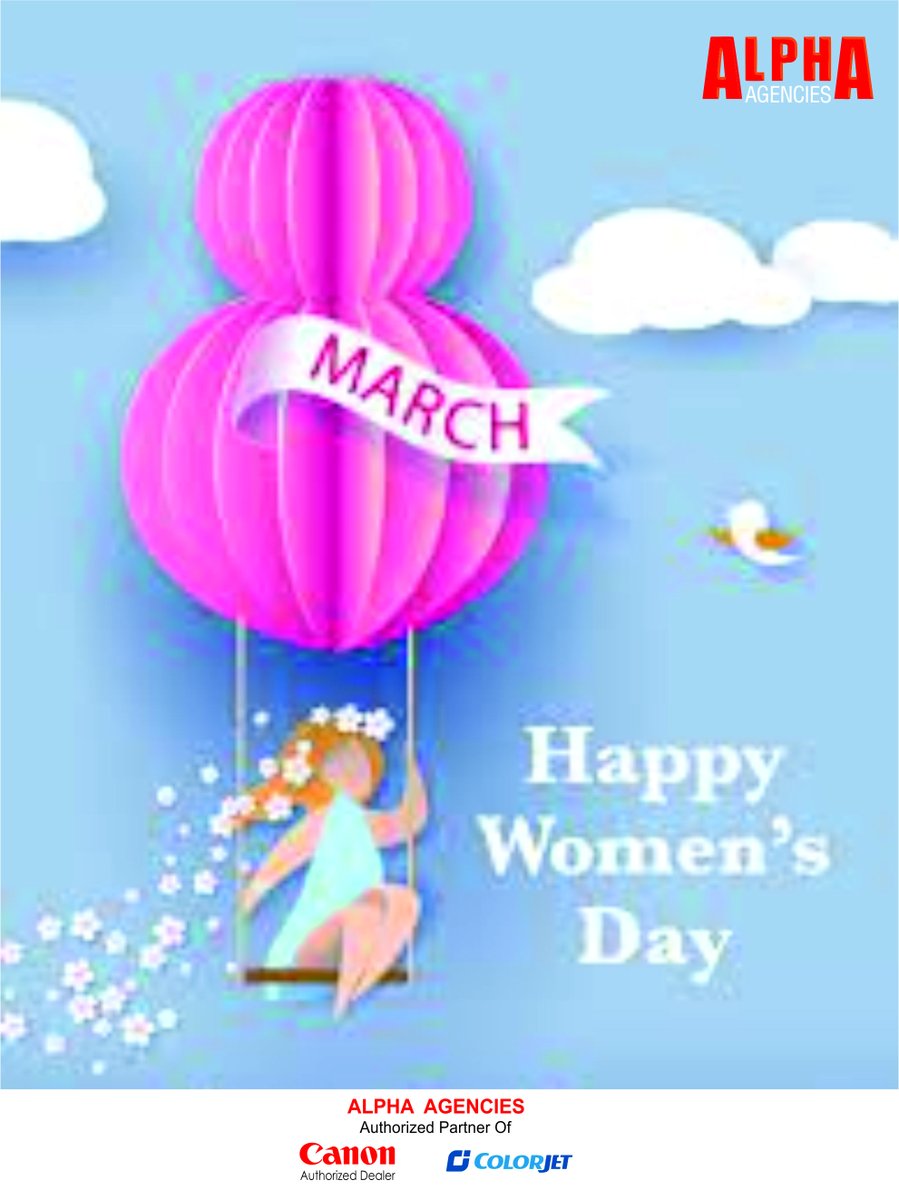 AgenciesAlpha's tweet photo. #HappyWomensDay https://t.co/nHTCFiWo9m
