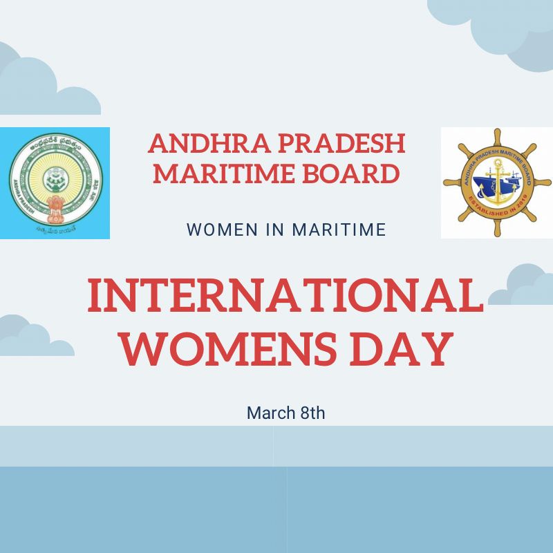 APMB_Official's tweet photo. The world is celebrating International Women’s day today, March 8th to honor womanhood, their achievements and their contribution in different fields.

On this special occasion, #andhrapardeshmaritimeboard wishing #HappyWomensDay 

#IMO #maritimeindustry #womeninmaritime https://t.co/sUG8cTiYxB