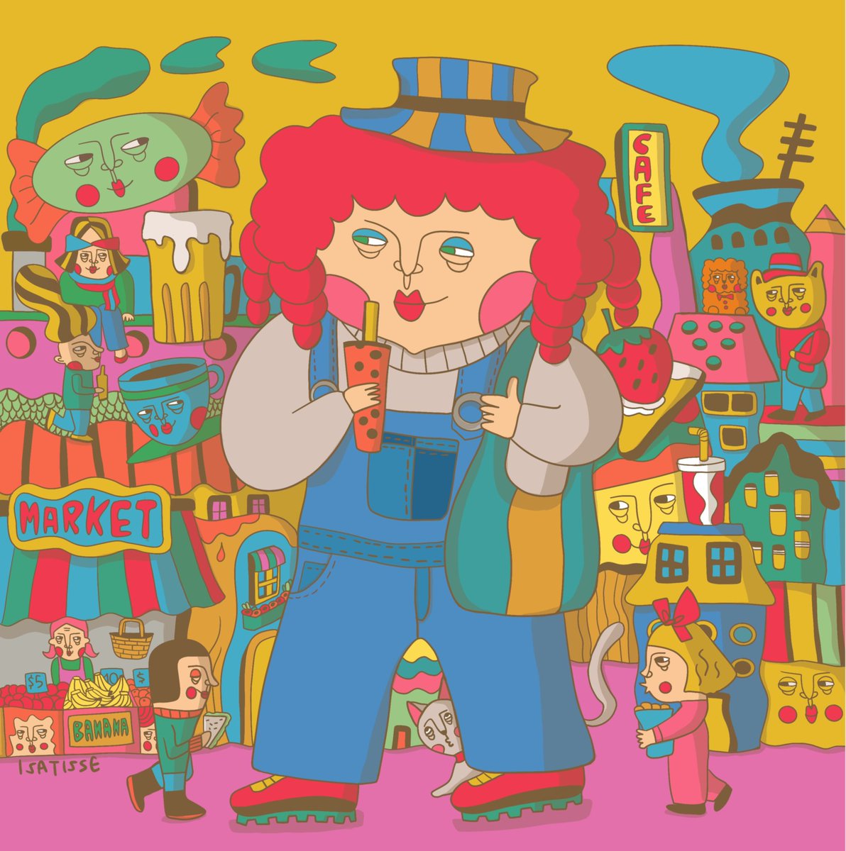 Isatisse1's tweet photo. Hope we can go travel around the world some day!! Happy women’s day!!
#illustration #WomensDay #100happydays #HappyWomensDay2022 https://t.co/DdmnrmBn18