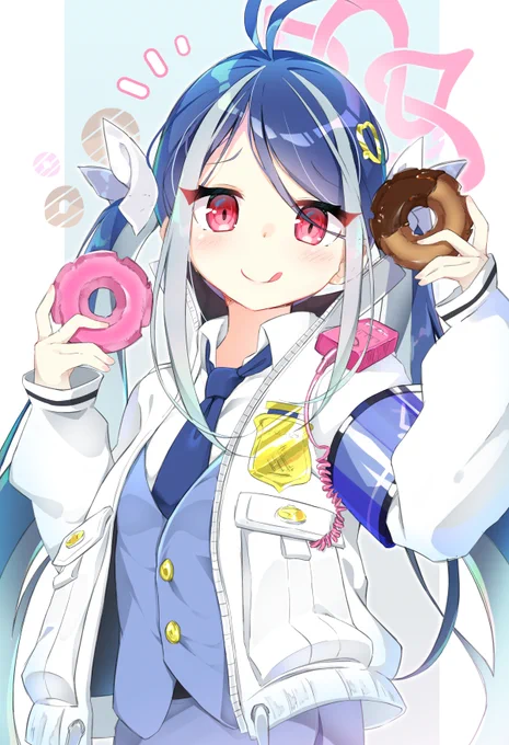 🍩☺️🍩

#ブルアカ 
#ブルーアーカイブ 
#BlueArchive 
