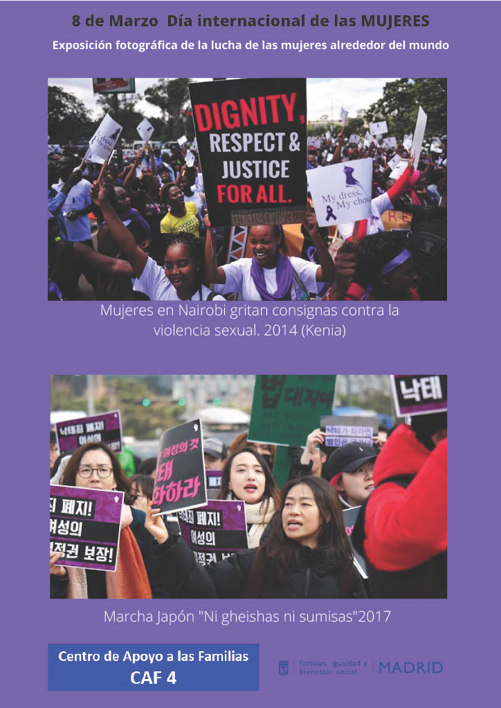 abd_ong's tweet photo. En el #CAF4 bajo el lema "Derechos para todas, todos los días" organizan la exposición fotográfica de la lucha de las mujeres alrededor del mundo. Hasta el 31 de marzo.
#ABD8M https://t.co/KtaqrCWPm9