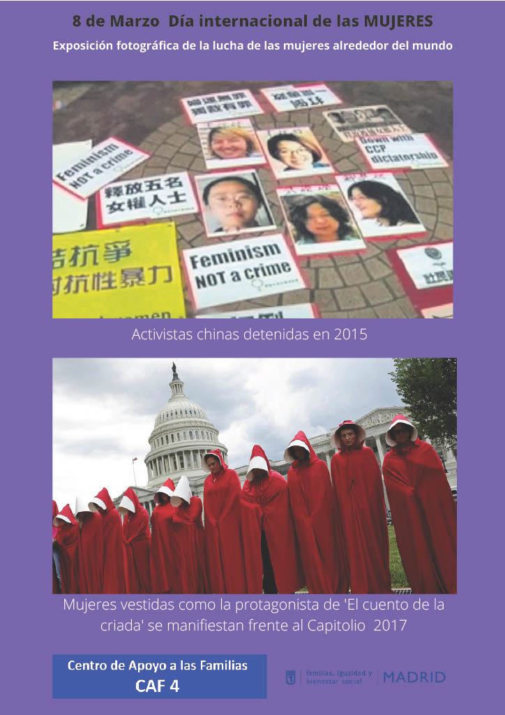 abd_ong's tweet photo. En el #CAF4 bajo el lema "Derechos para todas, todos los días" organizan la exposición fotográfica de la lucha de las mujeres alrededor del mundo. Hasta el 31 de marzo.
#ABD8M https://t.co/KtaqrCWPm9