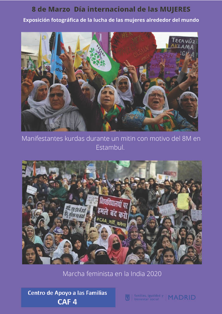 abd_ong's tweet photo. En el #CAF4 bajo el lema "Derechos para todas, todos los días" organizan la exposición fotográfica de la lucha de las mujeres alrededor del mundo. Hasta el 31 de marzo.
#ABD8M https://t.co/KtaqrCWPm9