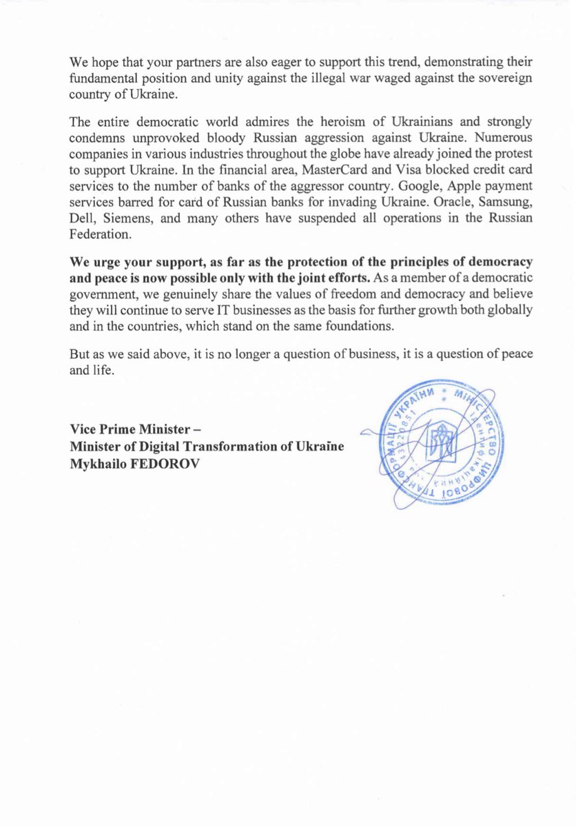 FedorovMykhailo's tweet photo. Russian money is bloody! It helps Russian missiles attack dwelling houses, kindergartens and hospitals in Ukraine and kill civilians! @UnionPay_Intl, stop working with blood money, stop your services in Russia https://t.co/oE90eH44FT