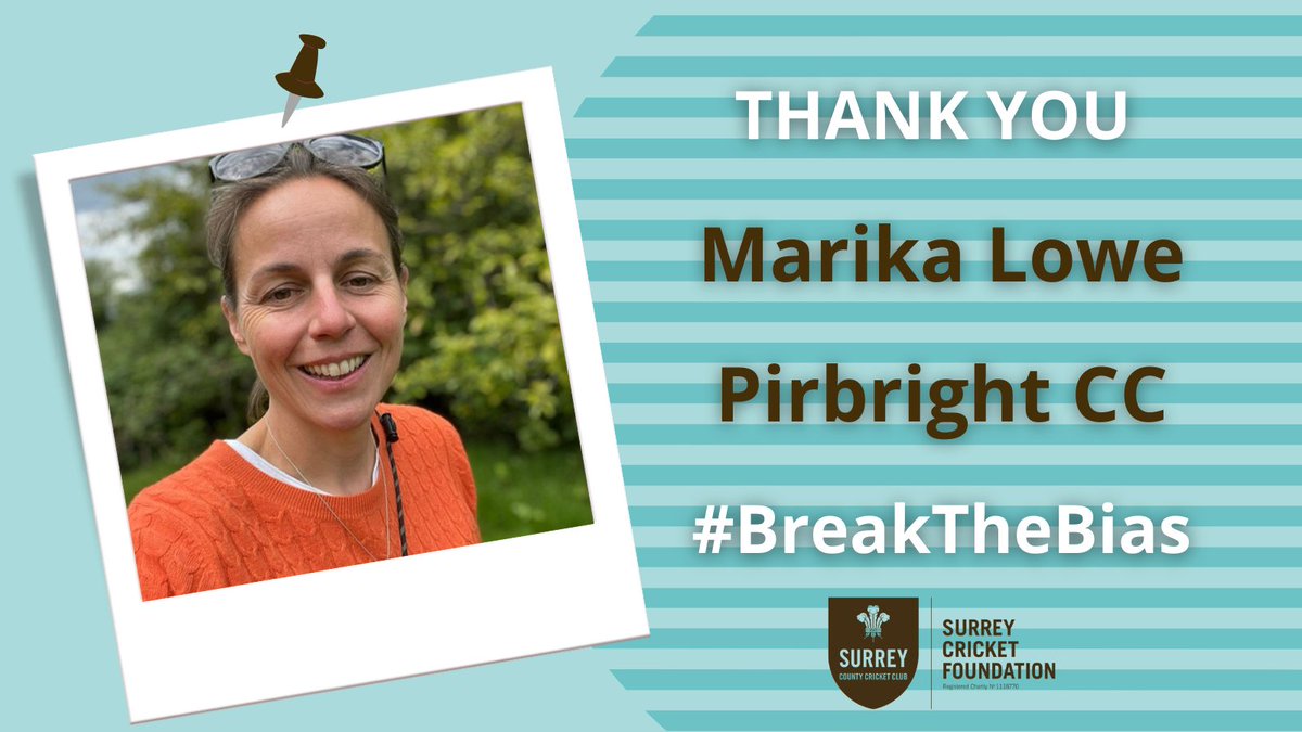 #IWD2022 #BreakTheBias

Marika Lowe <a href="/PirbrightCC/">Pirbright Cricket Club</a> has taken on the role of Chair of Cricket overseeing an I’Anson team, Sunday friendly team, women’s softball team, walking cricket team, Hundred team &amp; youth section. 

Read more: rfr.bz/t3nu9vb