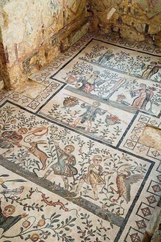 ancientorigins's tweet photo. Roman mosaic (Villa Romano del Casale), Sicily Italy

https://t.co/em60tarFT9 https://t.co/QBOBvfmgVD