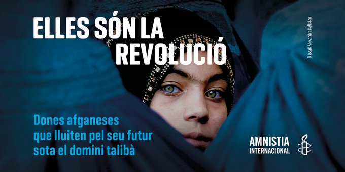 AmnistiaRibera's tweet photo. DEFENSEM EL DRET DE LES NENES AFGANESES A ANAR A L’ESCOLA!#Luchadoras #MujeresAfganistán #8M 
@AmnistiaCAT @amnistiaespana @amnistiaRibera
  https://t.co/fkYc28dqRD https://t.co/bJPa3XDEyq