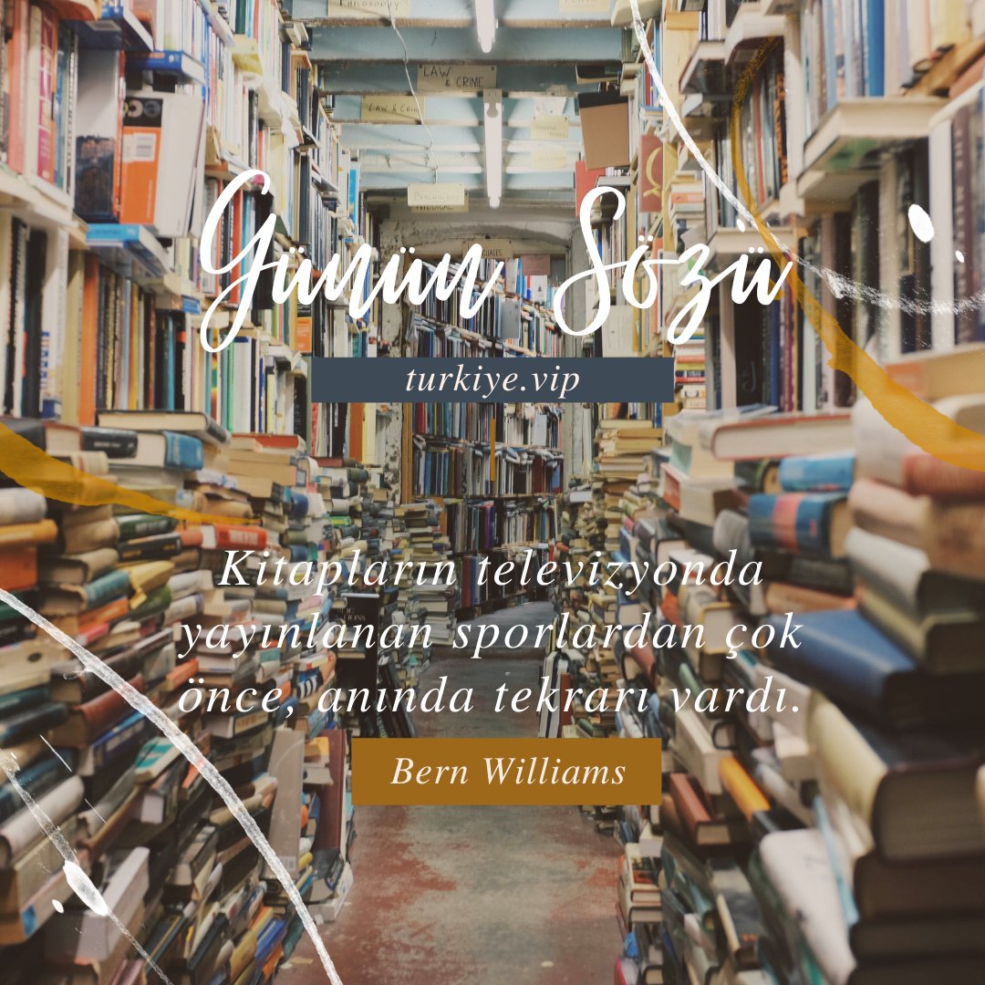 Kitapların televizyonlarda yayınlanan sporlardan çok önce anında tekrarları vardı. #tekraryayın #kitap #okumak #kitaplar #kitapoku #kitapokuyorum #yazar #oku #okuyorum #özlüsözler #gününsözü #sözler #güzelsözler